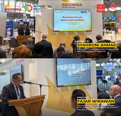 Indonesia Bahas Langkah Strategis Kurangi Emisi Industri di Business Forum Hannover Messe 2024